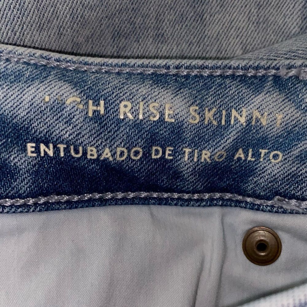 Universal Thread Acid Wash High Rise Skinny Size 14 - Picture 5 of 6